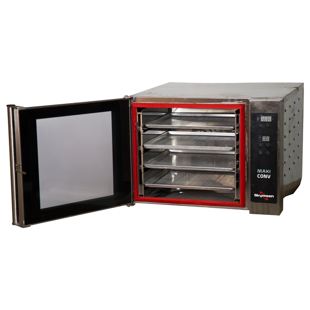 HORNO TURBO ELEC.C/VAPOR SKYMSEN MAXICONV 4 BANDEJ - Imagen 3