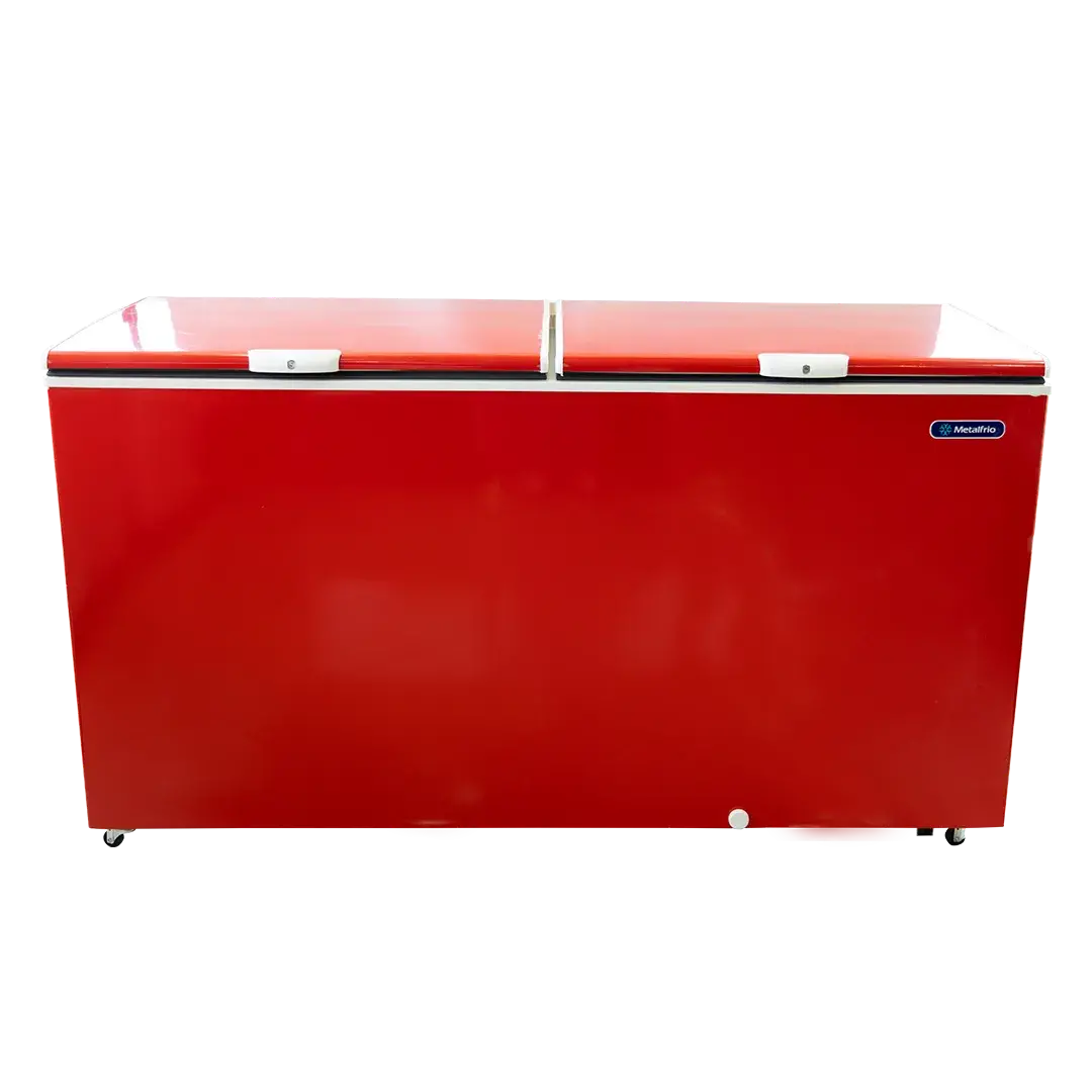 FREEZER METALFRIO 546LTS.PTA.SOLIDA-ROJO 220/1/50H