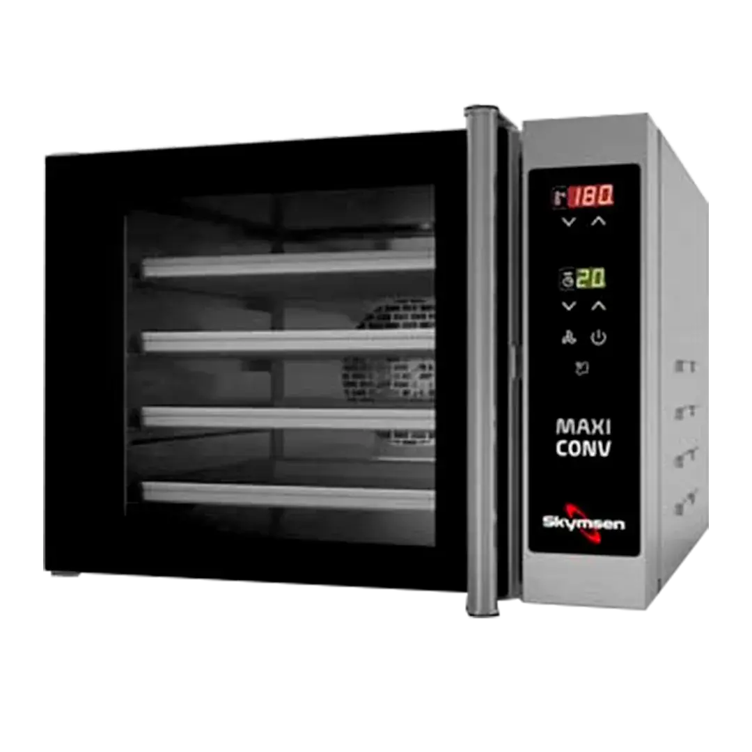 HORNO TURBO ELEC.C/VAPOR SKYMSEN MAXICONV 4 BANDEJ