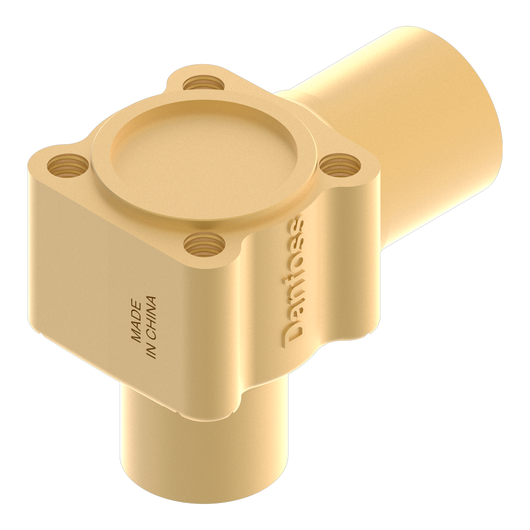 CUERPO PARA VÁLVULA TE12 7/8"x11/8" SOLDABLE BRIDA DANFOSS - Imagen 2