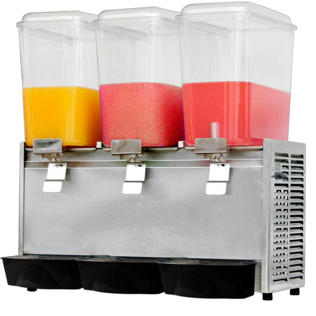 DISPENSADOR JUGO 3 DEPOSITOS 220V/50Hz