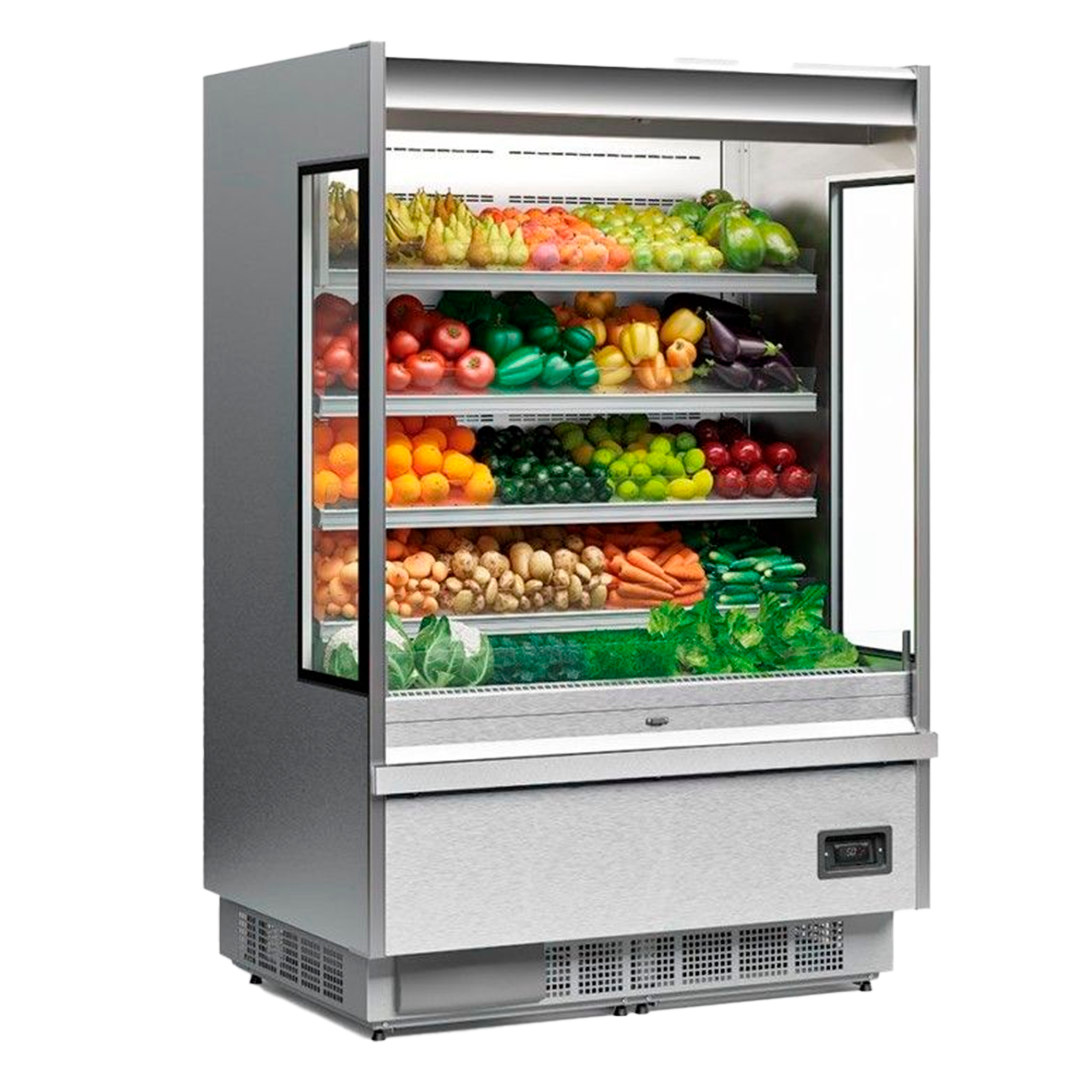 EXHIBIDORA ABIERTA VERTICAL LUXURY INOX GSTO1300TI - Imagen 2