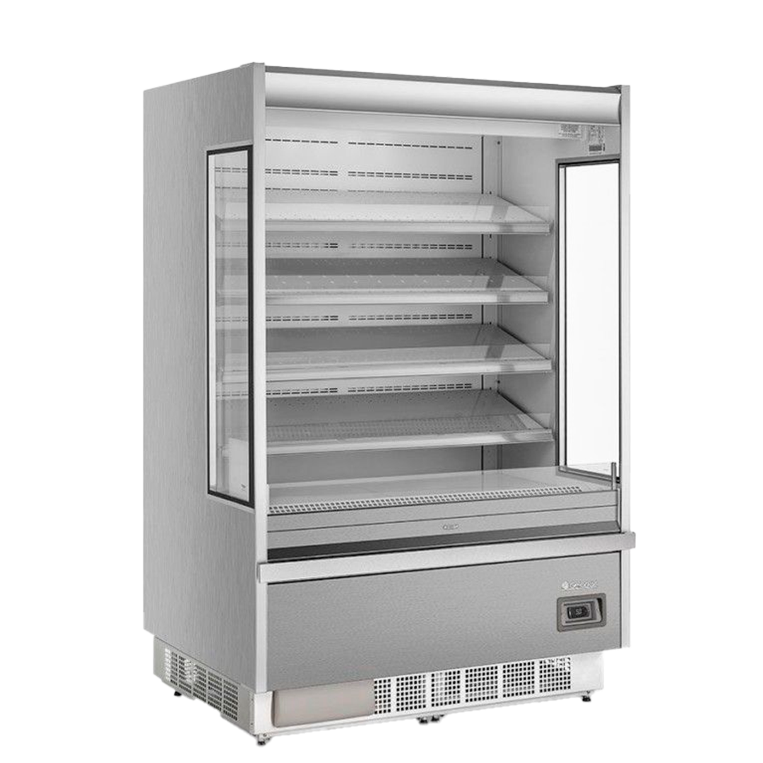 EXHIBIDORA ABIERTA VERTICAL LUXURY INOX GSTO1300TI