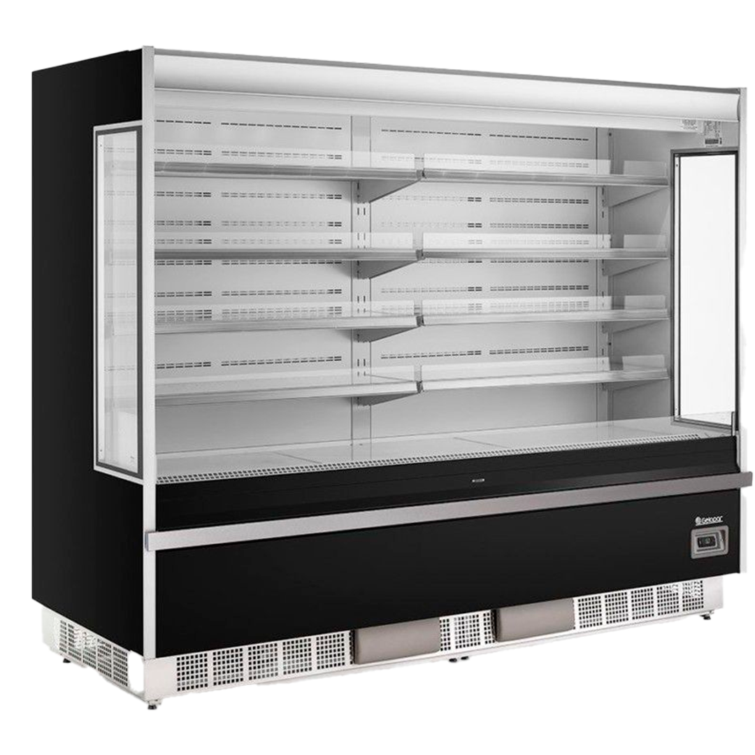 EXHIBIDORA ABIERTA VERTICAL LUXURY NEGRO GSTO2400