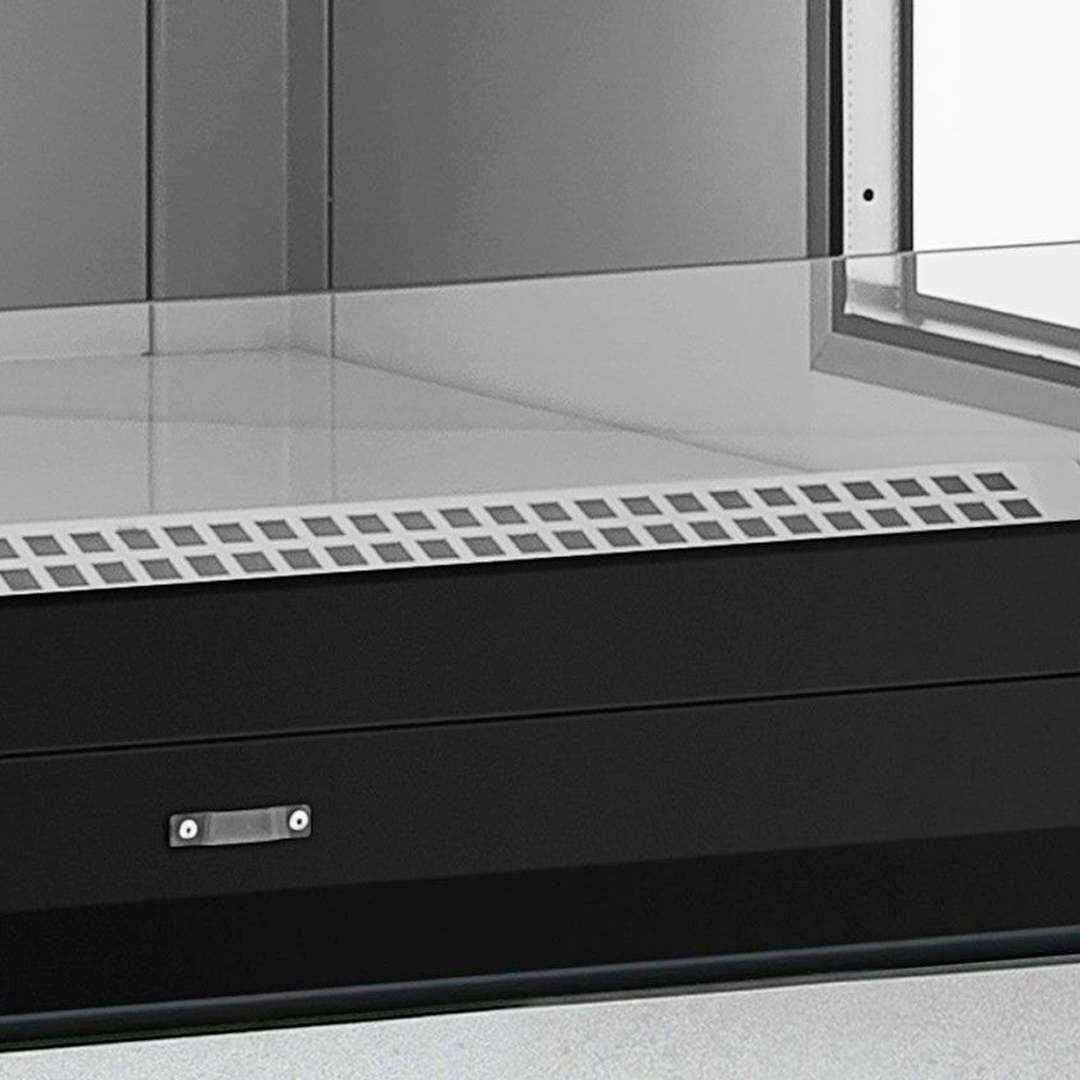 EXHIBIDORA ABIERTA VERTICAL LUXURY NEGRO GSTO2400 - Imagen 5