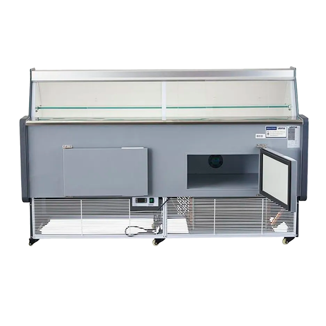 VITRINA CARNICERA 2MTS CON BODEGA ELI-2000 - Imagen 3