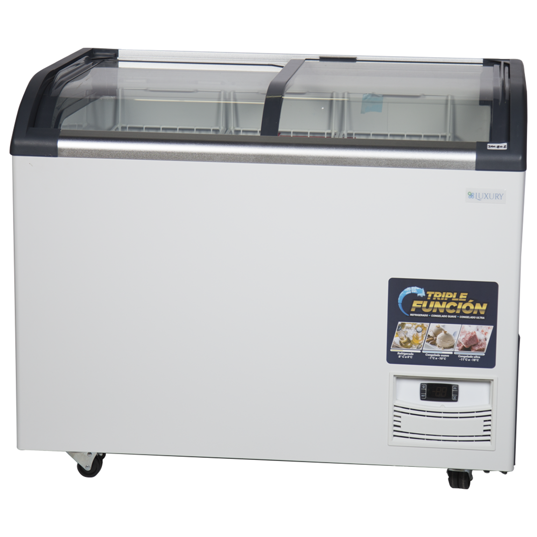 CONSERVADORA HORIZONTAL SEMICURVO 320 L. PRO