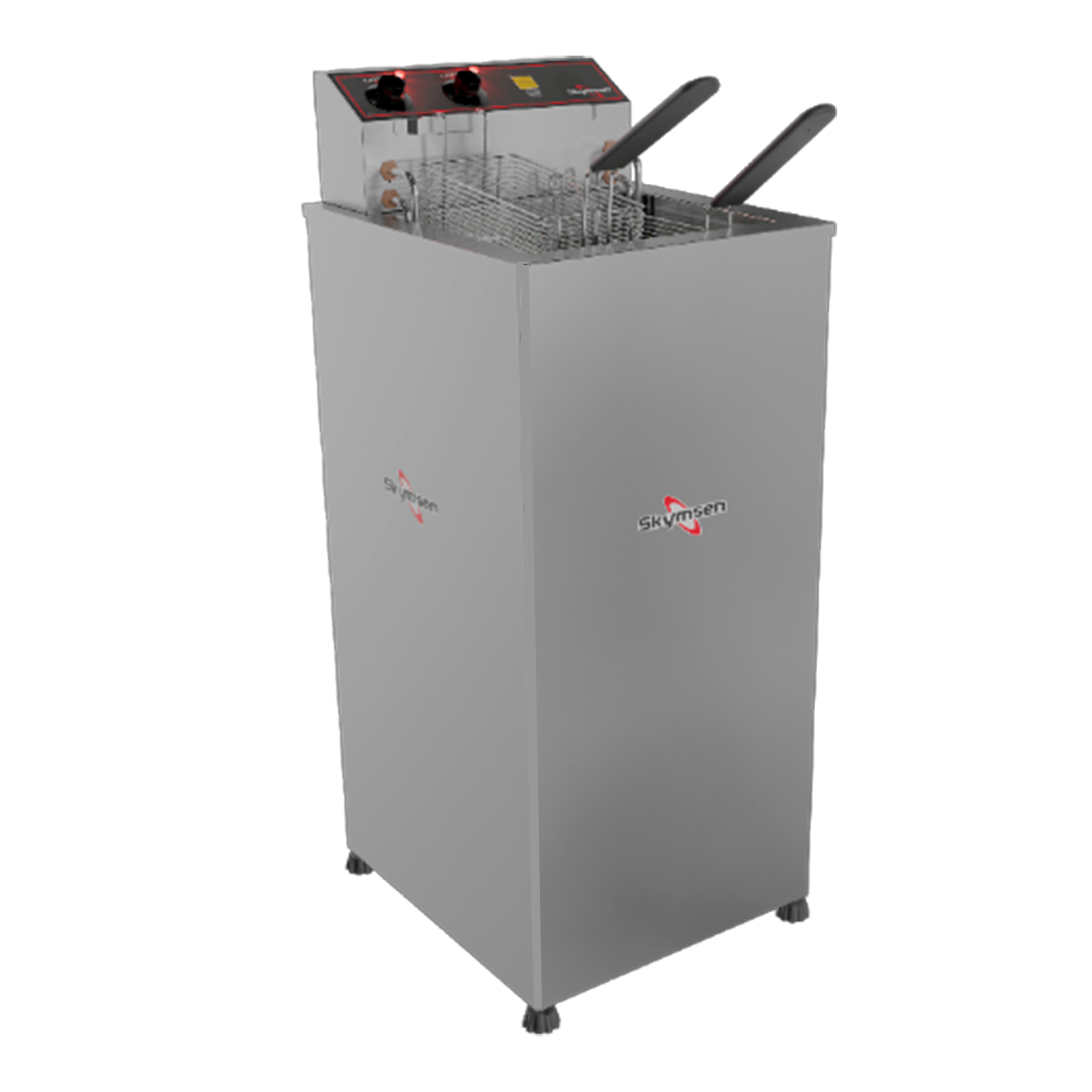 FREIDORA ELECTRICA 18 LTS INOX SKYMSEN - Imagen 2