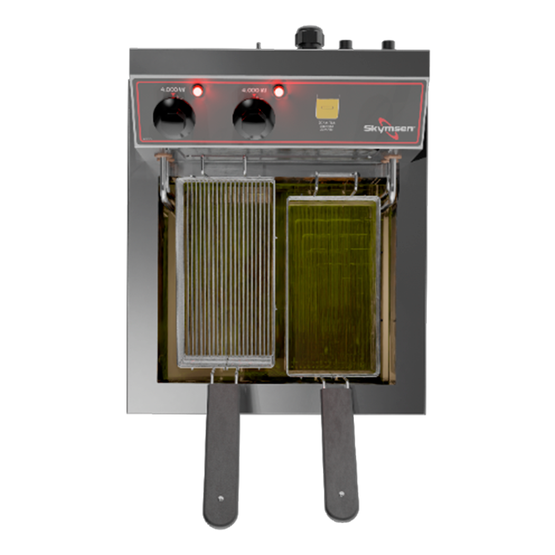 FREIDORA ELECTRICA 18 LTS INOX SKYMSEN - Imagen 4