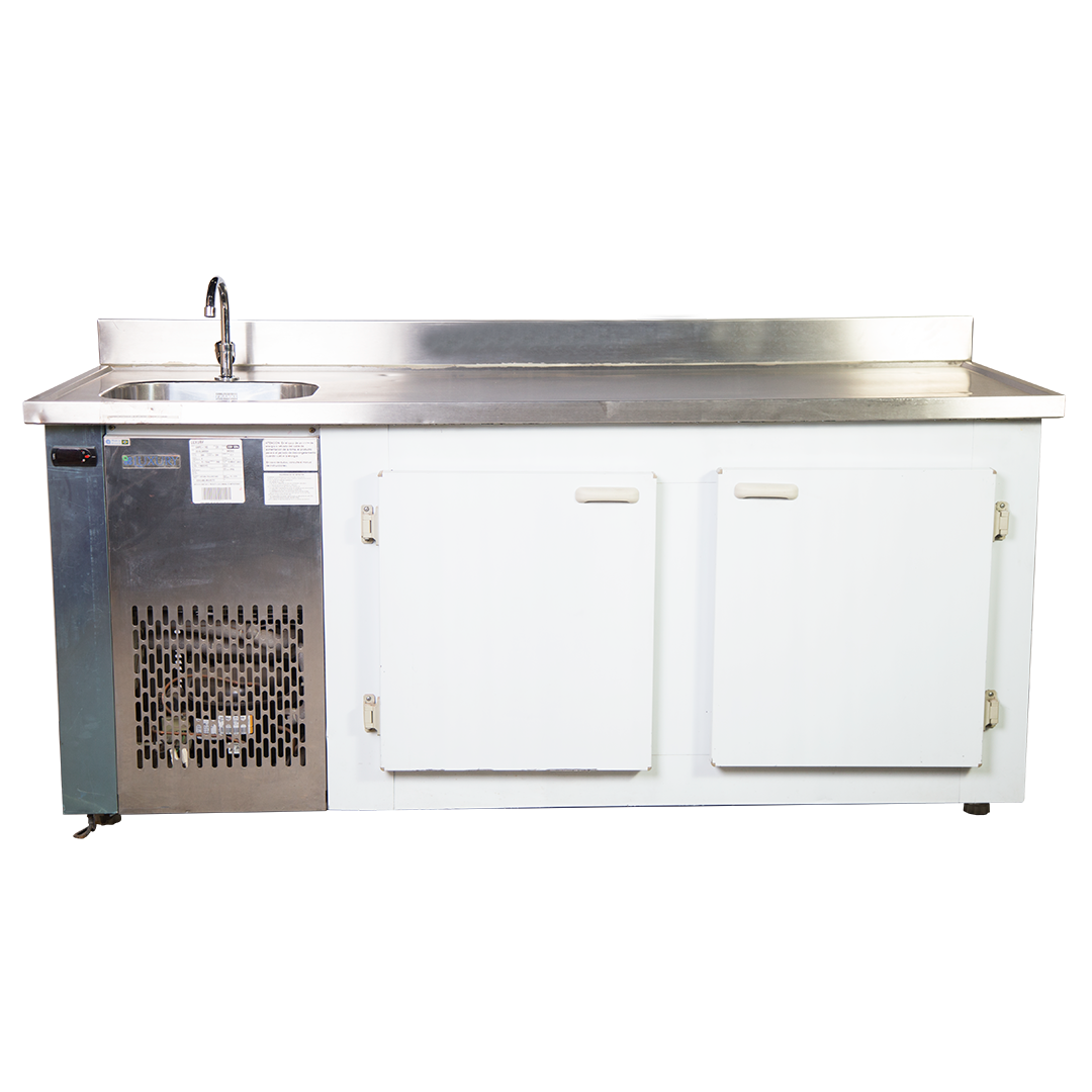 MOSTRADOR 1.90 MTS REFRIG. C/ BACHA L.I. LUXURY