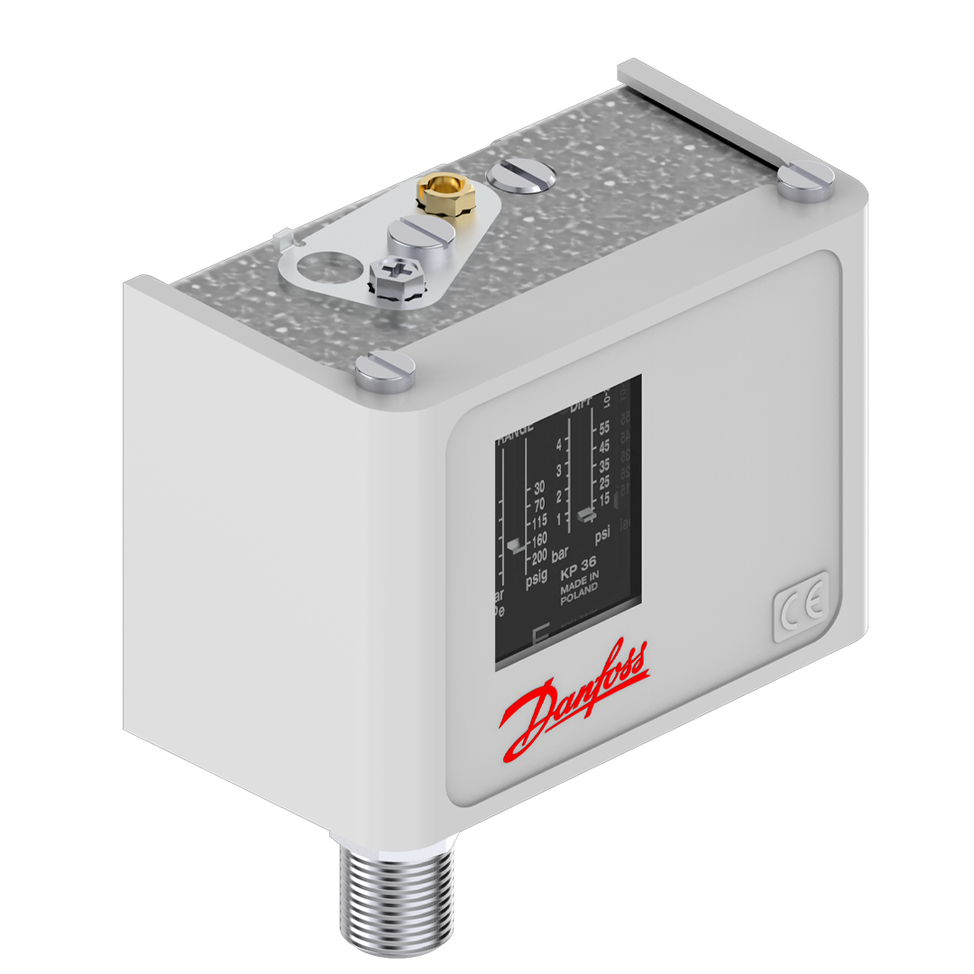 PRESOSTATO KP36 BAJA DANFOSS - Imagen 2