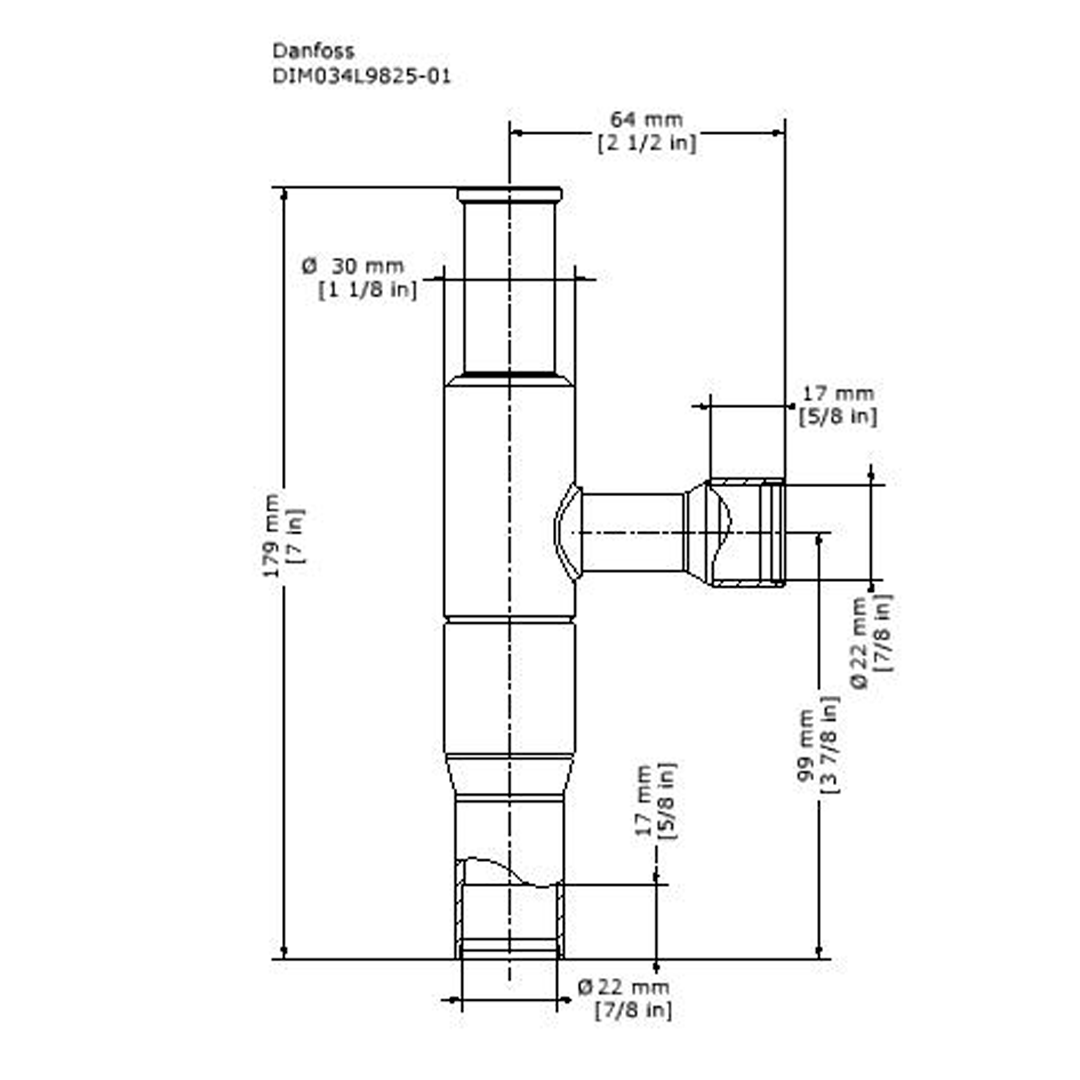 REGULADOR DE PRESION KVL22 DANFOSS - Imagen 2