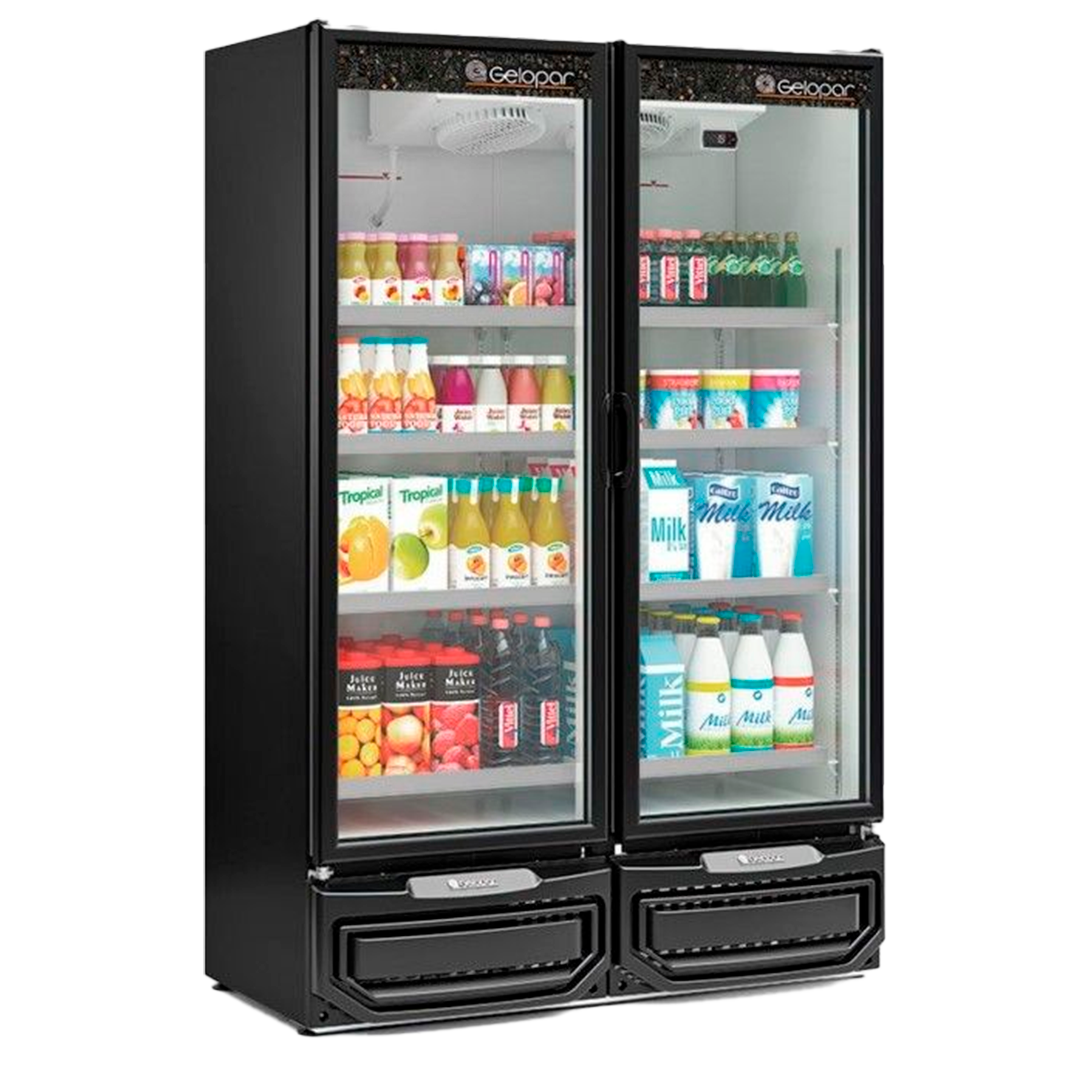 VISICOOLER 957LTS 2 PTAS LUXURY NEGRO GCVR-950 PR - Imagen 2